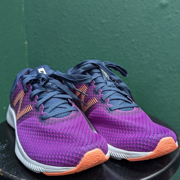Women's Purple New Balance Shoes 413 - Picture 2 of 5